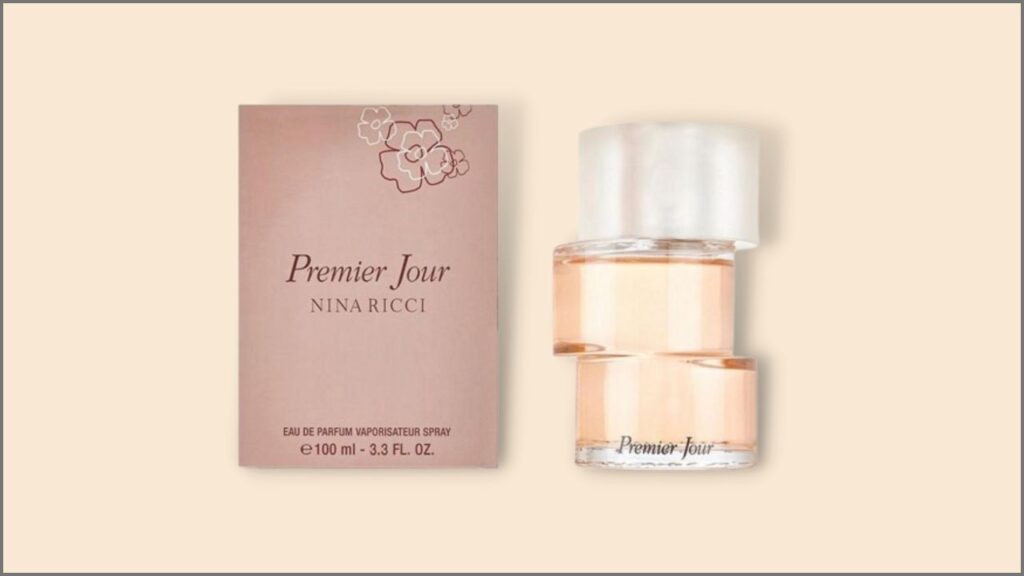 A bottle of Premier Jour, a perfume by Nina Ricci