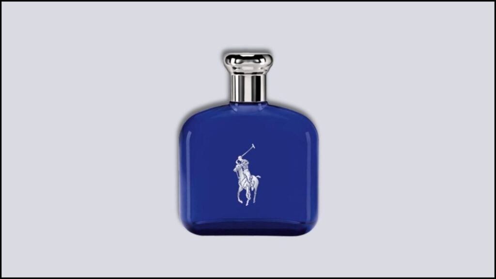 10 Best Selling Aquatic Fragrances For Men 21 Image of Ralph lauren polo blue perfume bottle in a light colored background