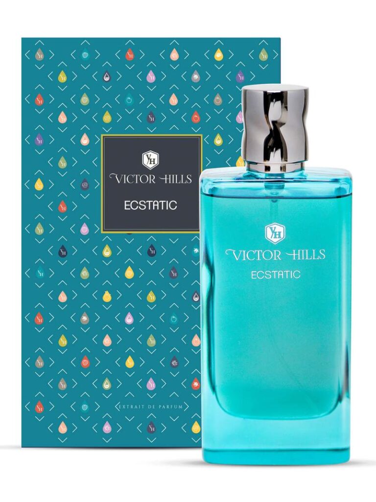 Fragrances that match your favorite Taylor Swift albums 22 an image of Victor hills ecstatic perfume with its box