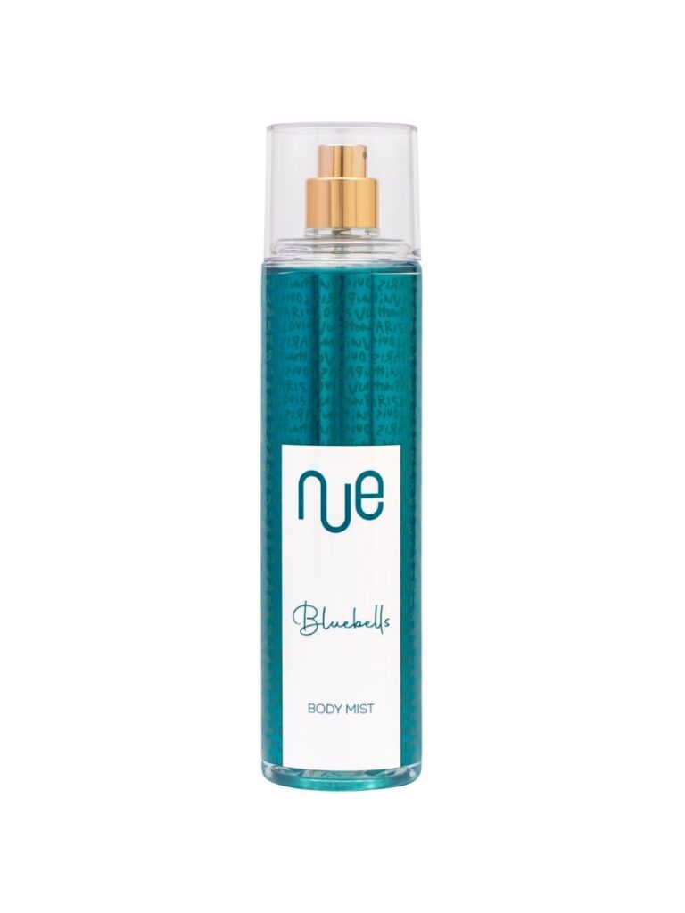 Image of Nue Blue Bells Body Mist bottle for unisex.