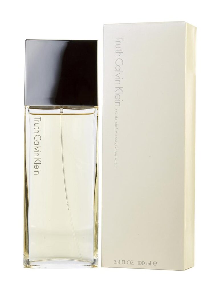 An image of Calvin klein truth perfume for women with its box