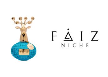 an image of Faiz niche perfume with the logo