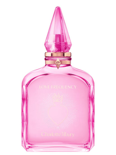 Charlotte Tilbury's New Perfume Collection of Emotions 19 an image of the iconic perfume love frequency by Charlotte tilbury