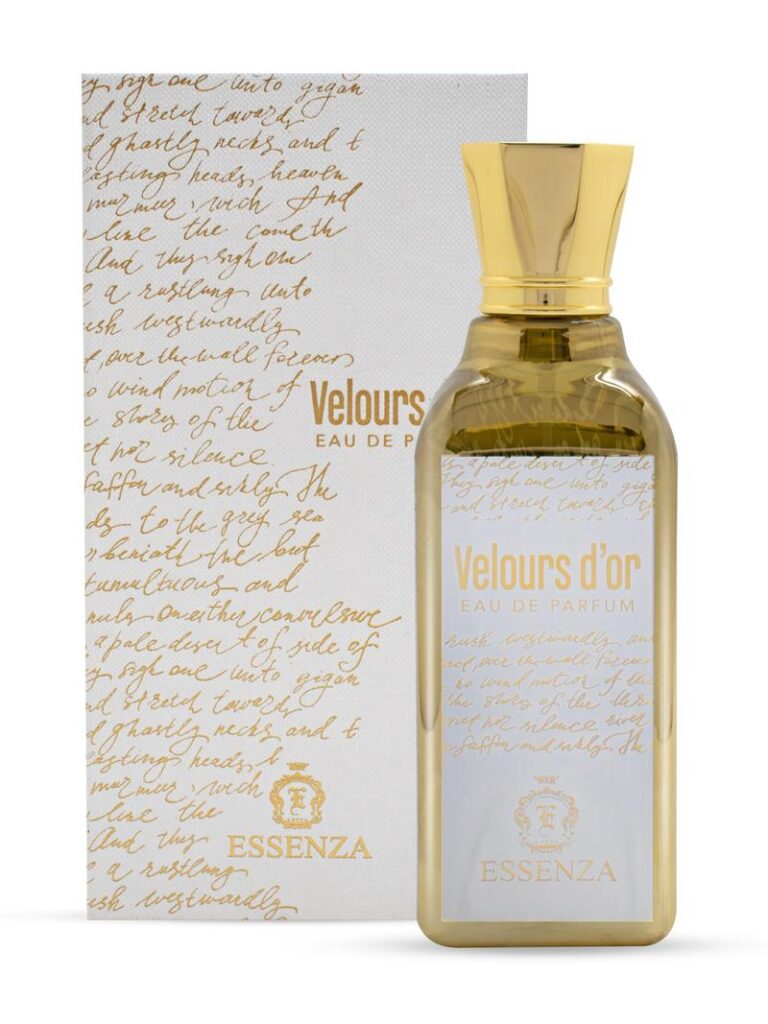 أفضل عطور الجورماند 22 صورة لـ essenza velours D'or مع علبة العطر الخاصة بها