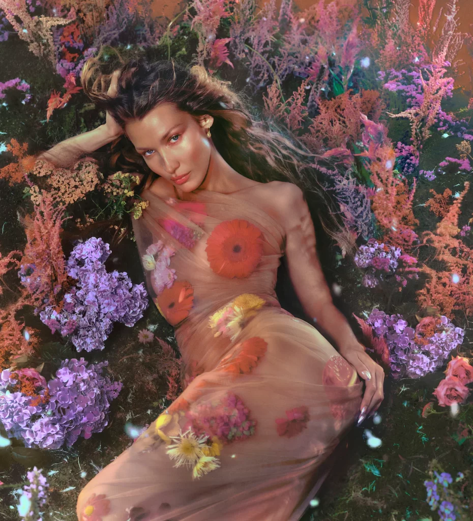 Bella Hadid Launches Her Own Fragrance Line, Ôrebella 18 Super model, Bella Hadid, posing for her Windows2Soul parfum, for her newly launched brand, Orebella