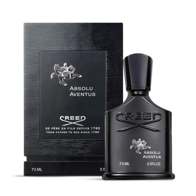 Luxury Perfumes That Make You Feel Like a Million Bucks 20 an image of the creed aventus absolu perfume in black color with its box