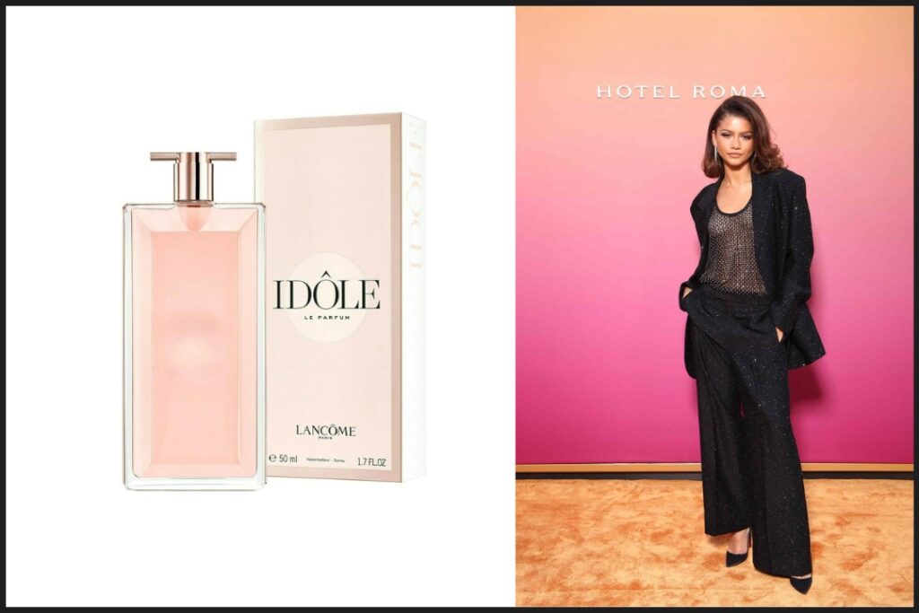 isang imahe ng Lancome idole perfume na may Zendaya
