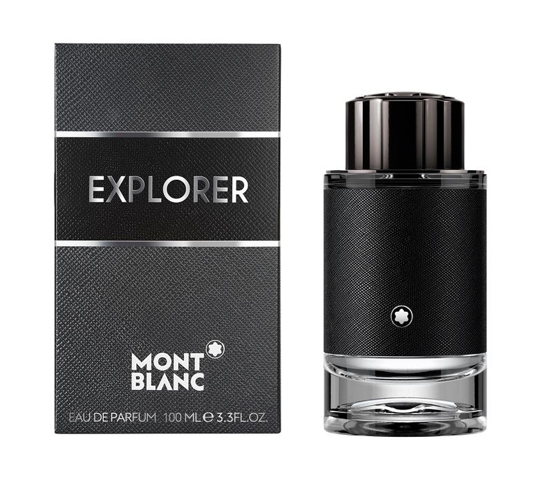 An image of Mont Blanc Explorer EDP with its box.