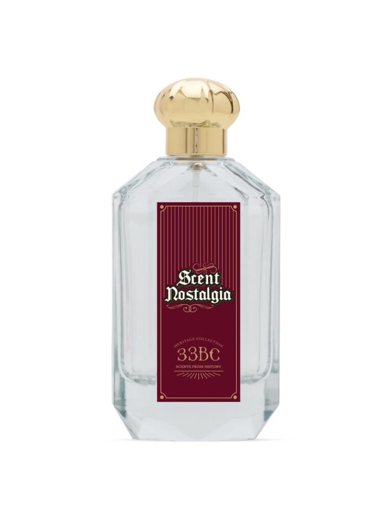 A luxurious bottle of Scent Nostalgia 33BC Eau De Parfum, 100ml, 