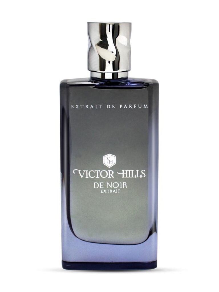 Victor Hills Scents That’s Turning Heads Everywhere 21 A 75ml bottle of Victor Hills De Noir Extrait De Parfum for men