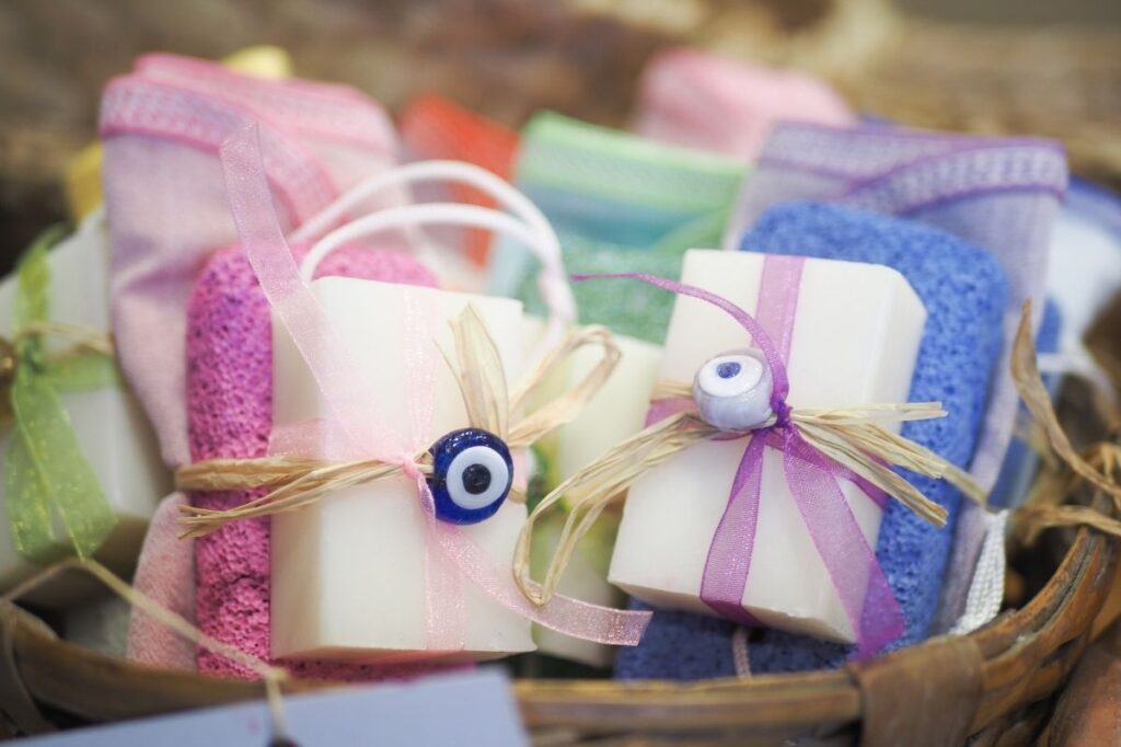 An image of natural soap bars