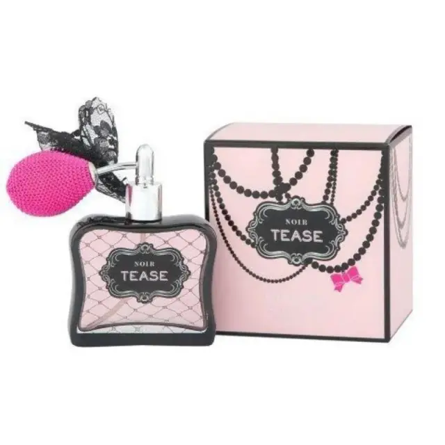 Une image du parfum Victoria's Secret Noir Tease avec sa boîte.