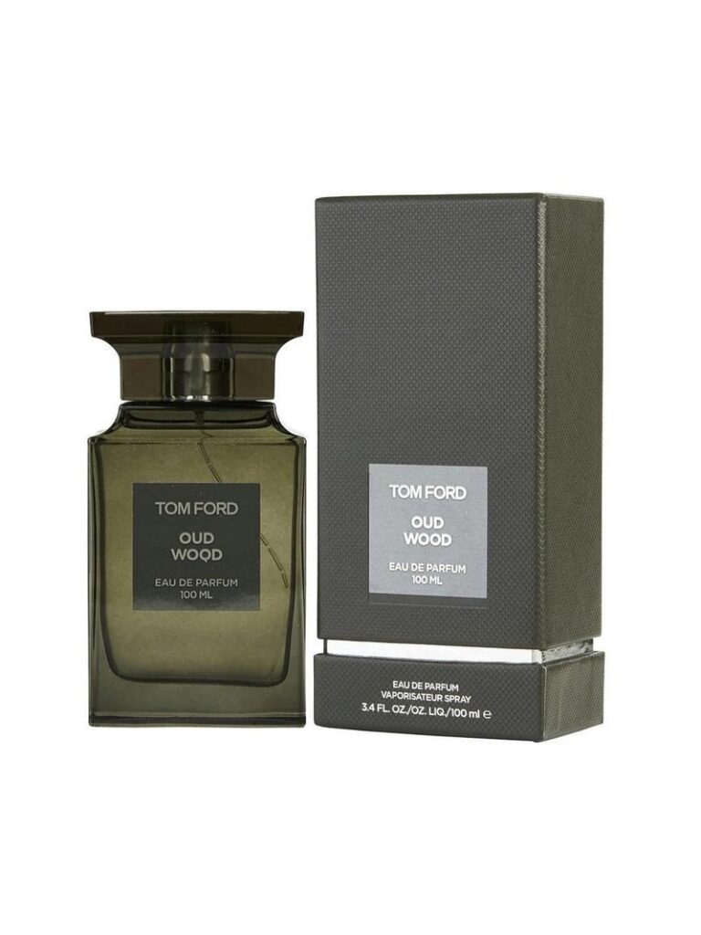 6+ Best Long-lasting Perfume For Men 20 An image of Tom ford oud wood perfume with its box
