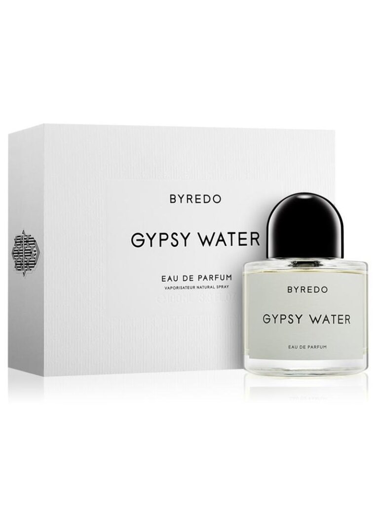 An image of Byredo gypsy water edp for unisex with its box