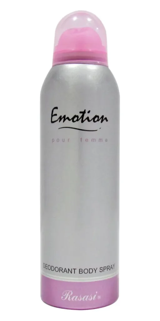 An image of Rasasi Emotion deodorant spray for women