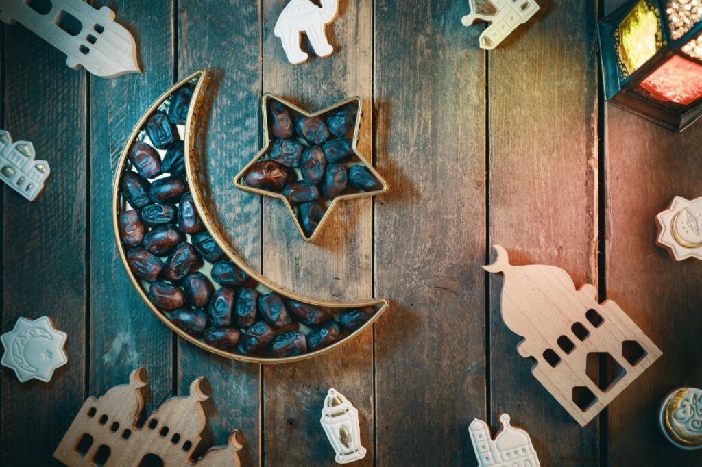 An image of ramdan wish in corporate style