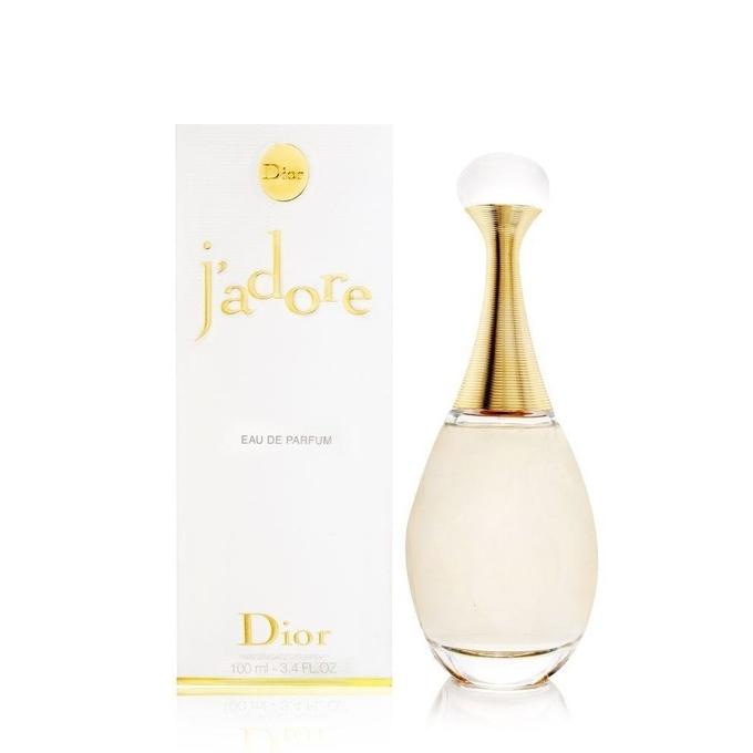 Dior J'adore bottle with packing