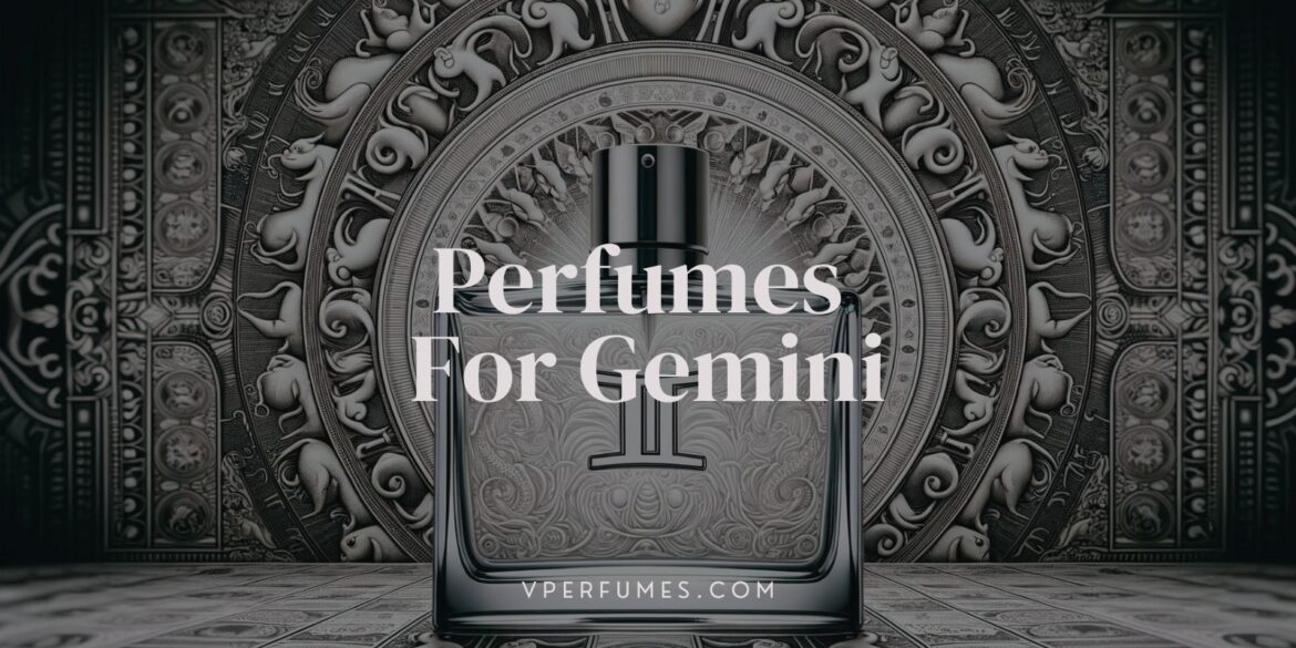 best-perfume-for-gemini a creative illustration of perfume best for gemini zodiac sign