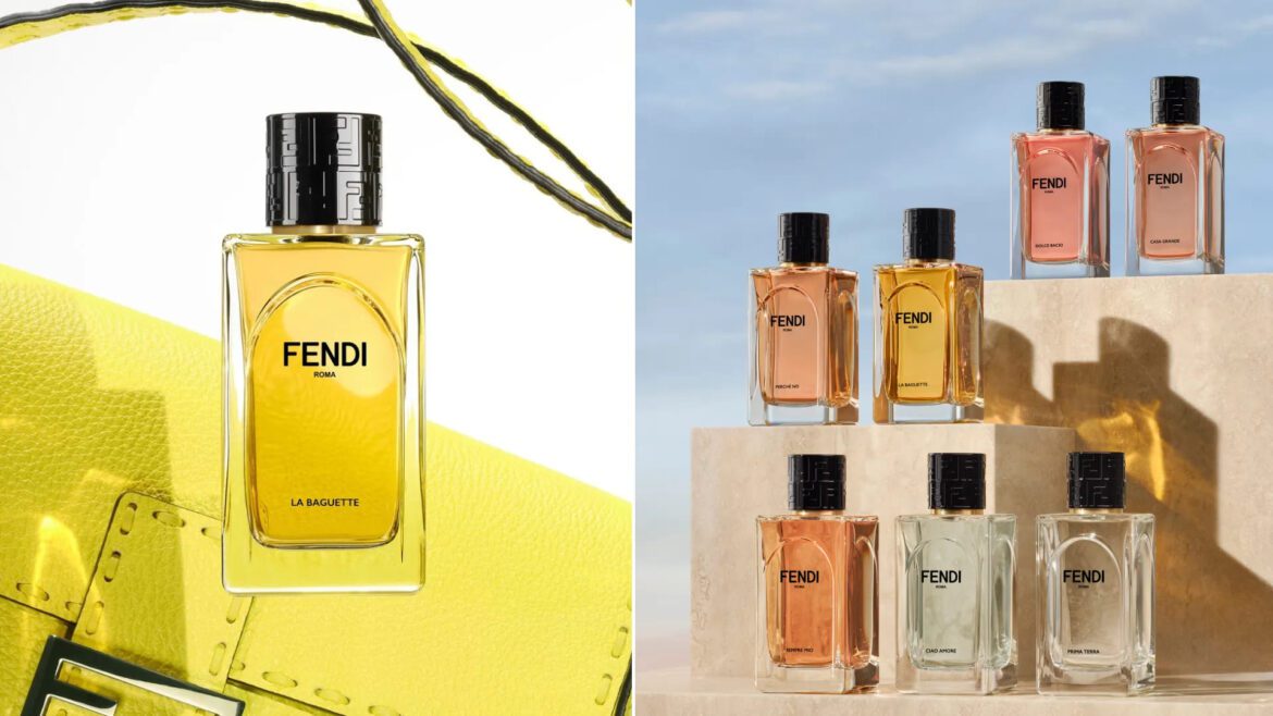 an image of new Fendi perfume collection