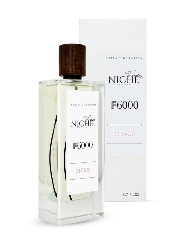 5+ Best Citrus Perfumes For A Quick Pick-Me-Up! 22 an image of Faiz niche citrus F6000 perfume with its box