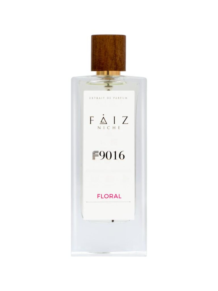 Image of Faiz Niche Collection Floral F9016 Extrait De Parfum bottle. 