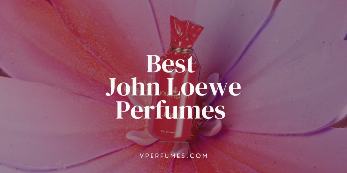 a creative illustration of Best John loewe perfumes