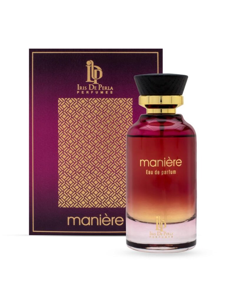 An image of Iris de perla Maniere edp for women with its box