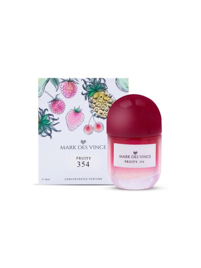 Our Handpicked Favorites From V Perfumes 22 An image of mark des vince concentrated perfume fruity 354 with its box