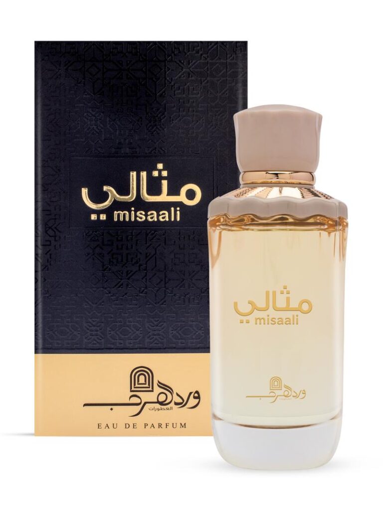 5+ parfums Ward al Arab qui offrent un bon rapport qualité-prix 21 Une image du parfum ward al arab misaali avec son coffret