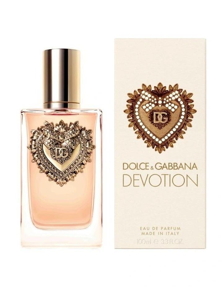 An image of Dolce & Gabbana devotion perfume with its box