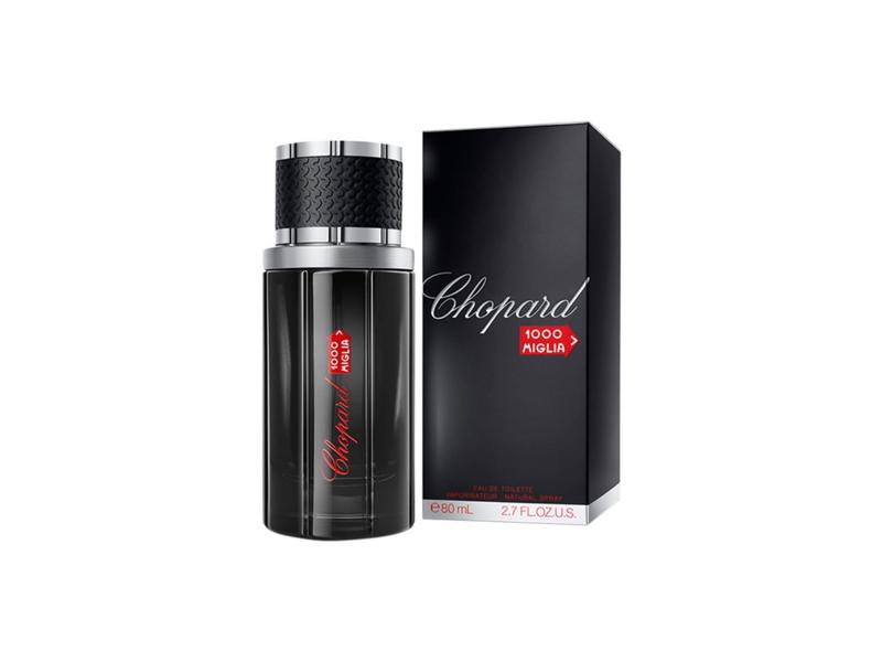 An image of Chopard 1000 miglia perfume with its box