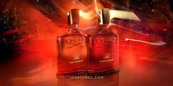 Una imagen de los 2 nuevos perfumes de Creed en la colección universo ámbar