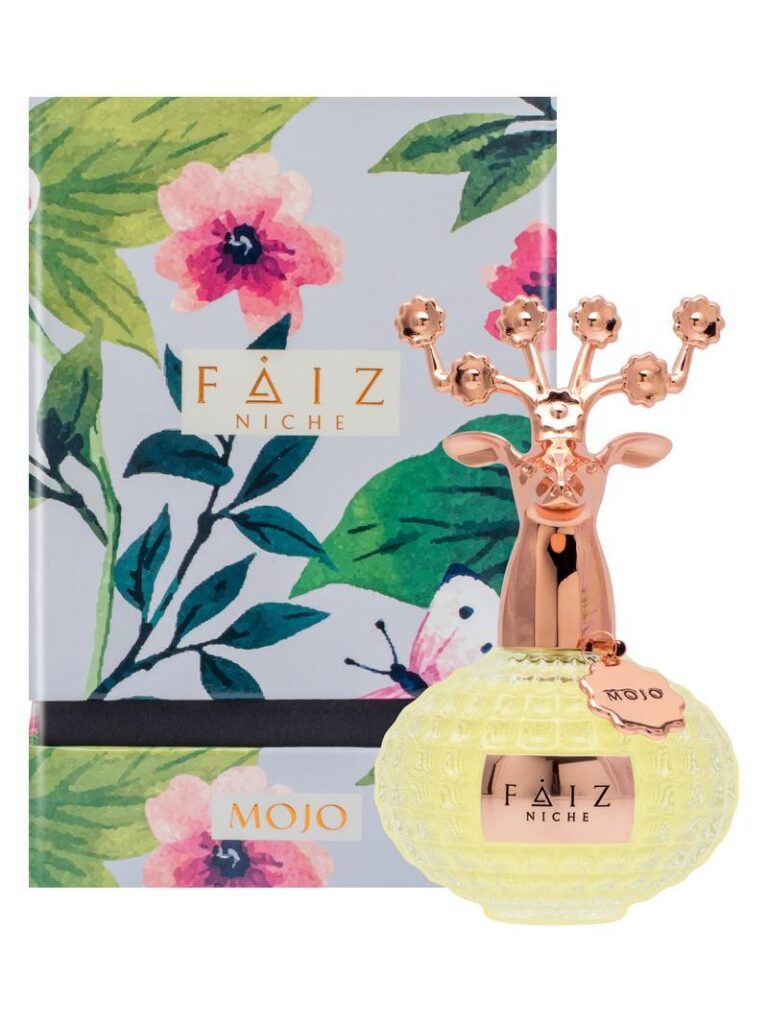 Faiz niche mojo perfume with its box