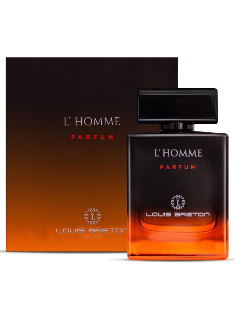 An image of Louis Breton L'Homme parfum with its gift set box