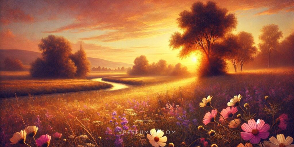 A creative illustration of a dreamy kind of natural habitat