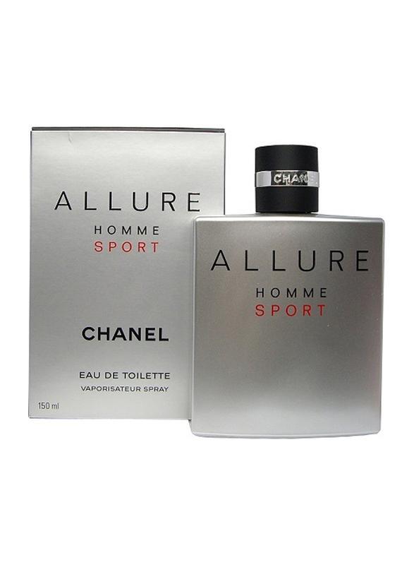 An image of Chanel homme allure sport perfume.