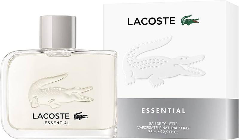 An image of lacoste essential edt with its box