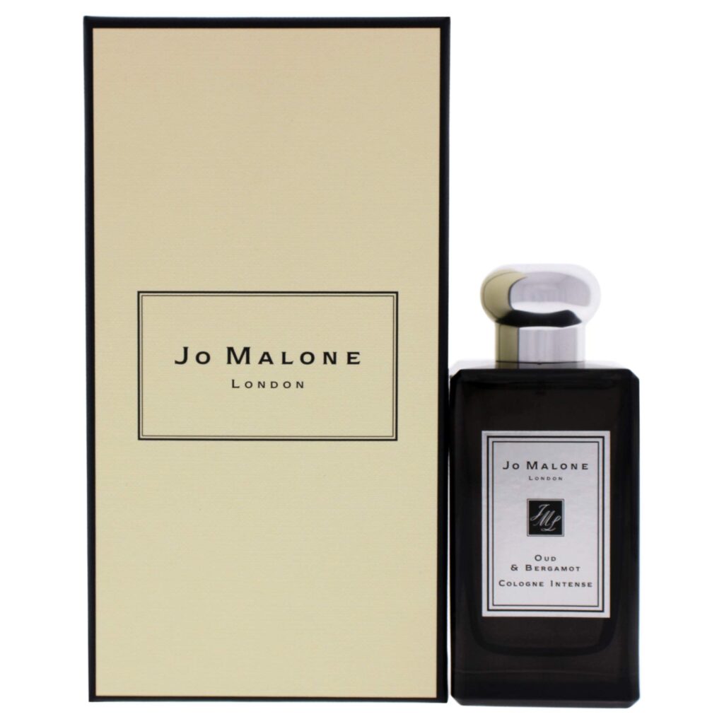 Top 6 Perfumes For Sagittarius Zodiac Sign (November 22 – December 21) 23 An image of Jo Malone oud & bergamot cologne intense with its box.