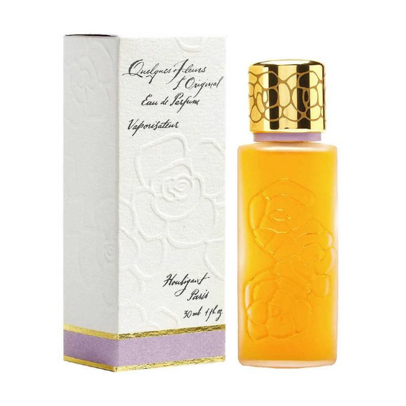 8 Vintage Floral Fragrances For Women That Never Go Out of Style 24 An image of Quelques Fleurs l'Original Houbigant Perfume with its box