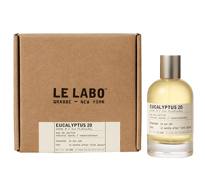 New Perfume Releases You Cannot Miss in January 2025 21 Le Labo Eucalyptus 20 unisex perfume bottle with minimalist design.