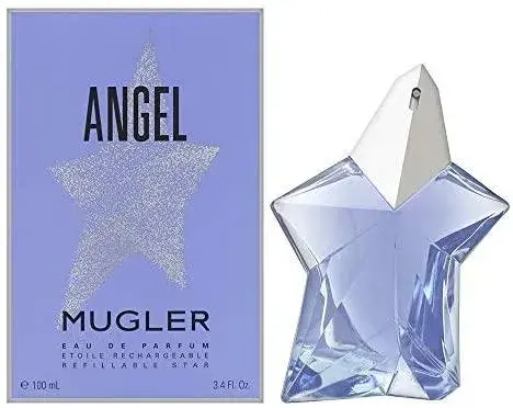 Pair Up & Match Your Moods With Couple Perfumes 20 An image of Thierry Mugler Angel perfume for women with its box.