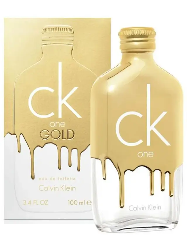 An image of Calvin klein one gold for unisex
