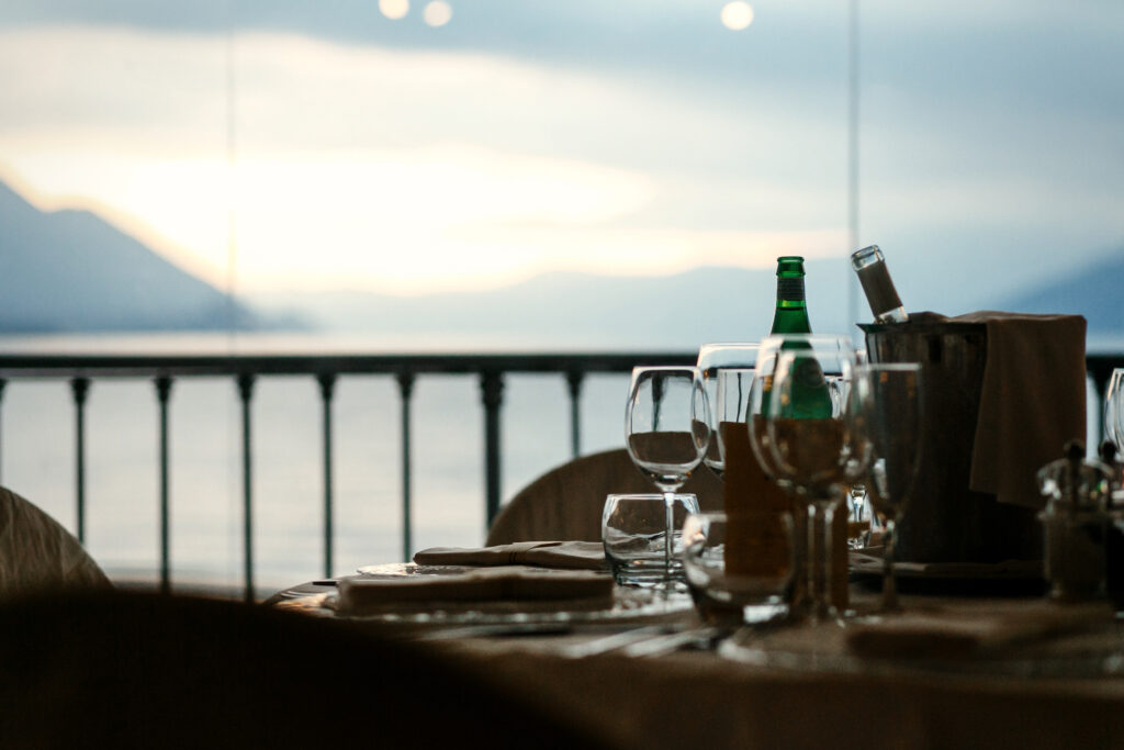 An image of an evening brunch