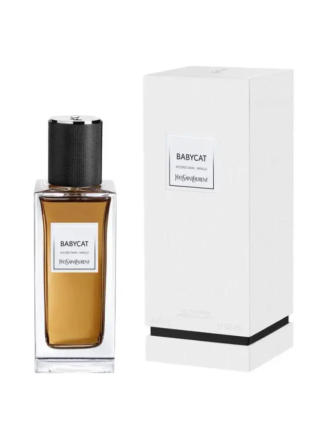 Date Night Perfumes to Make Them Fall for You This Valentine’s 22 An image of YSL Babycat EDP for unisex with its box