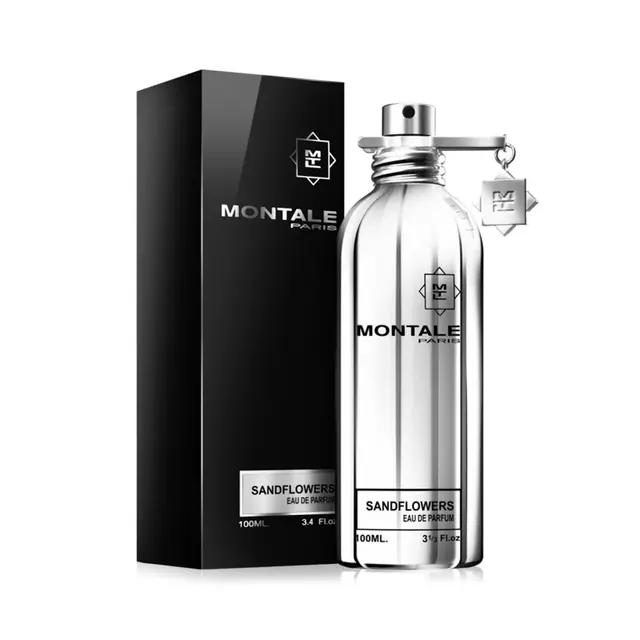 An image of Montale Sand flowers perfume with its box