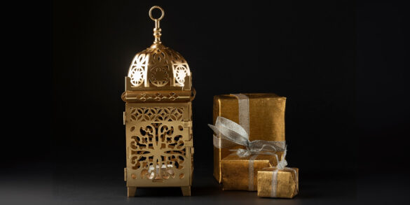 Une image d'un ensemble de cadeaux pour le ramadan