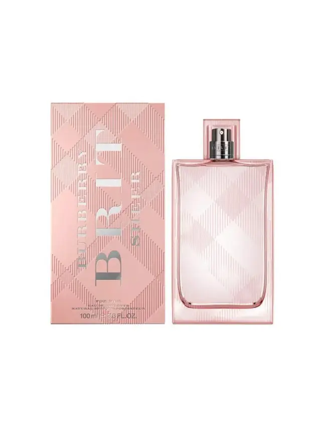 An image of Burberry brit sheer EDT with its box.
