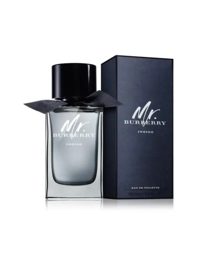 An image of Mr. burberry EDP with its box