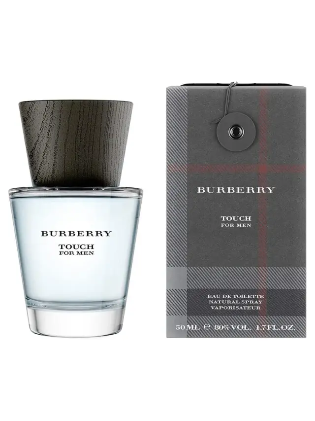 An image of Burberry touch perfume with its box