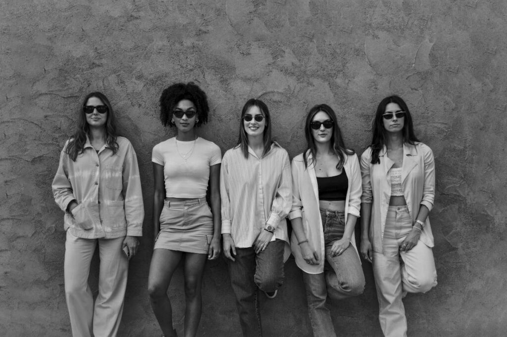 The Best Everyday Fragrances By Calvin Klein 18 An image of a group of aestheticaly fashinable women